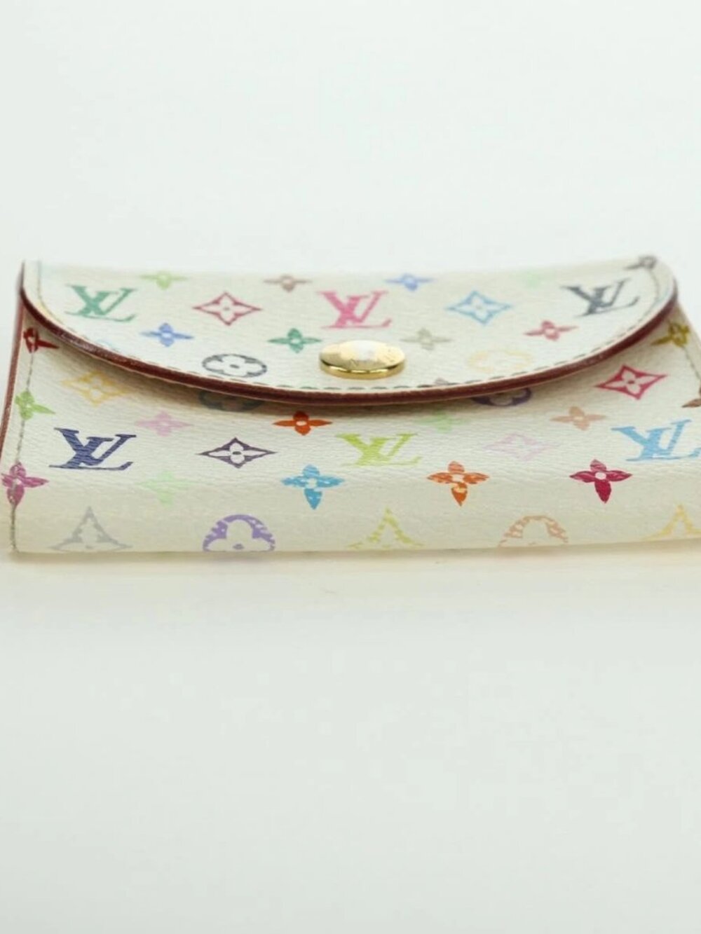 LOUIS VUITTON Multicolor Anvelop Cult De Vuitto Card Case M66557 LV Auth 173397A - Picture 6 of 14